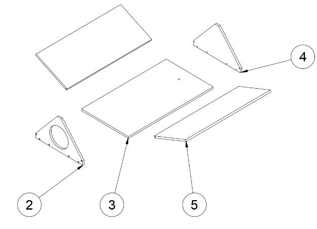 Sun Concentrator simple model wood