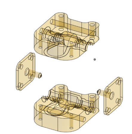 Second version of the mold