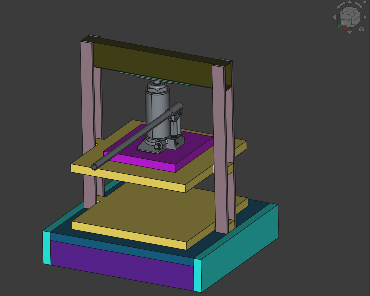 Presse 2 tonnes CAD