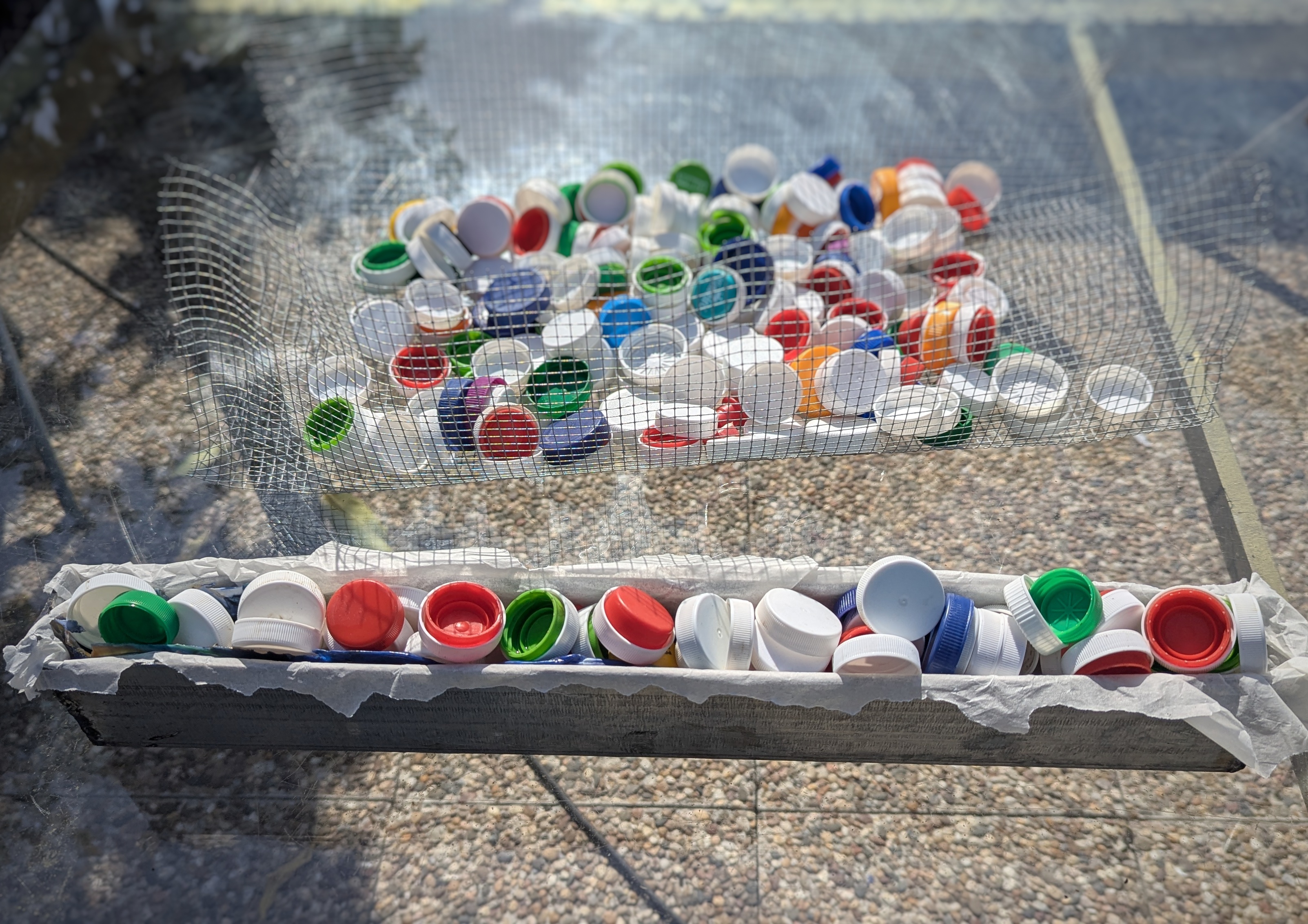 plastique dans le moule