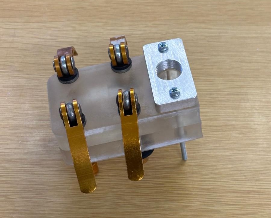 Mold prepared for plastic injection