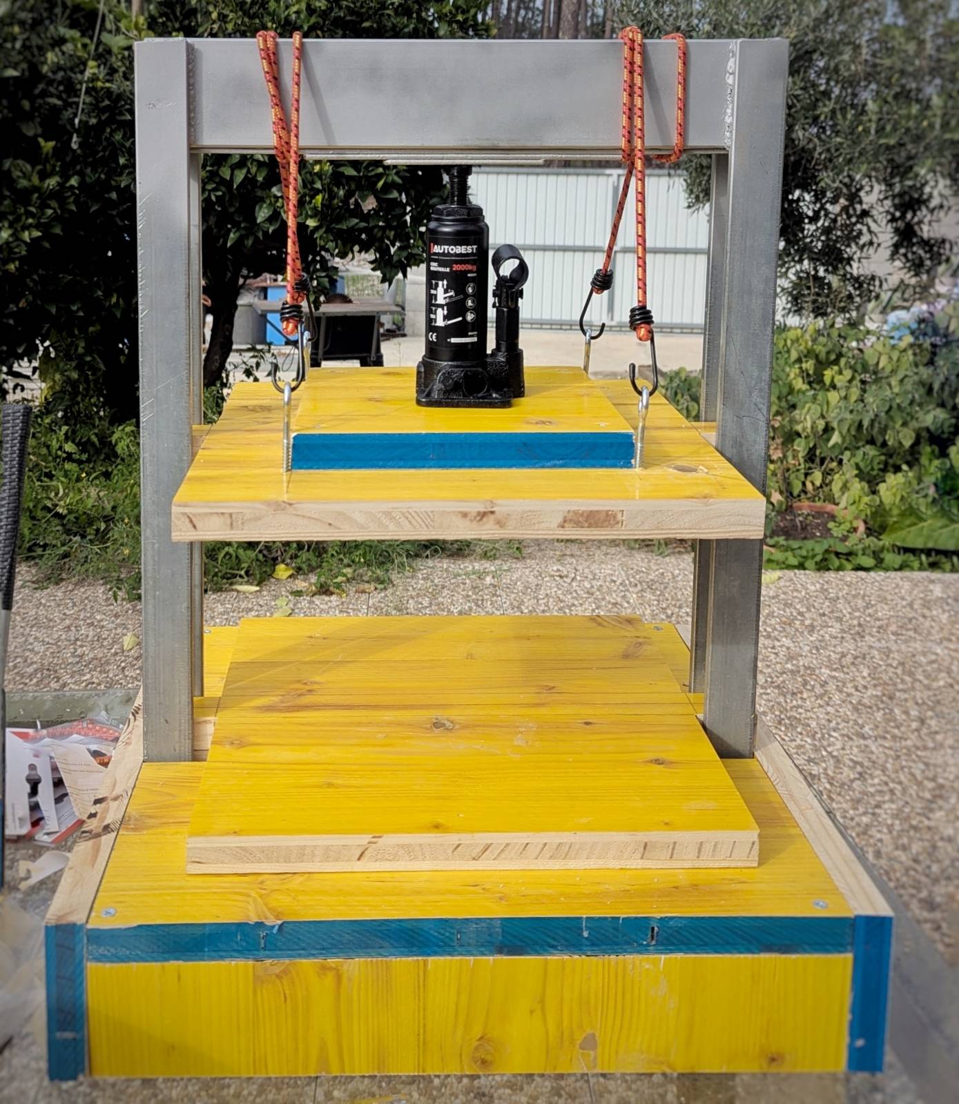 installation du cric
