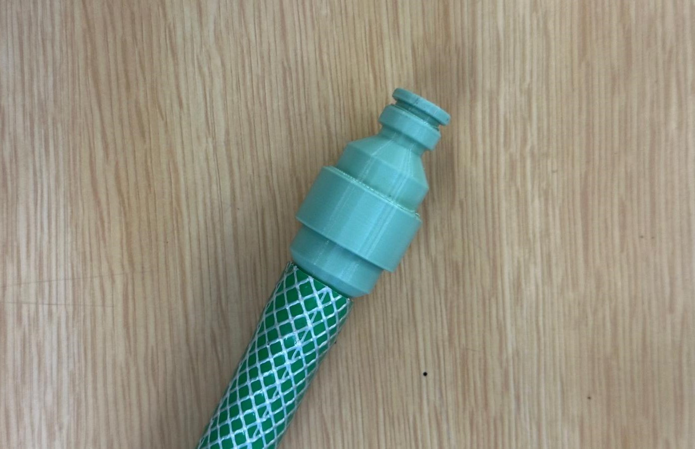 Testing of hose connector